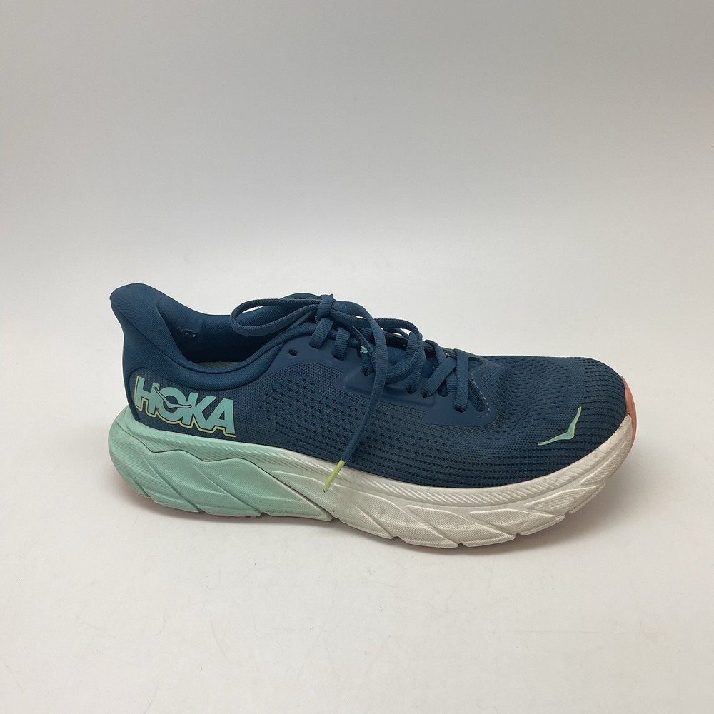 Hoka One One Blue and Mint Athletic Shoes